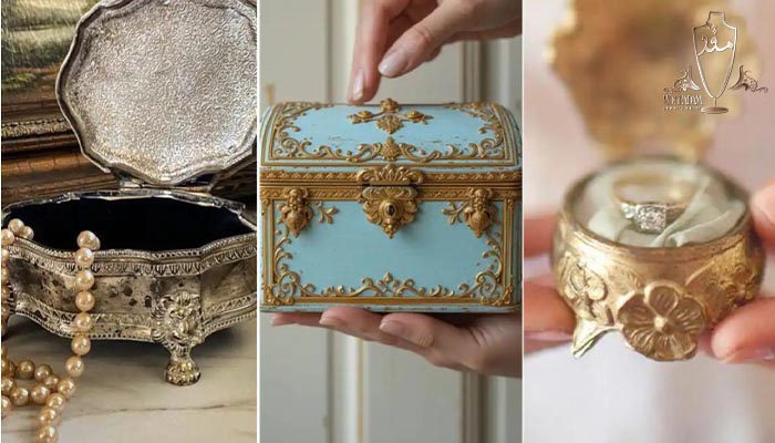 Old gold box